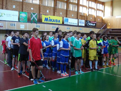IV. kolo florbalovej ligy žiakov a žiačok ZŠ II. stupňa hornoliptovského regiónu