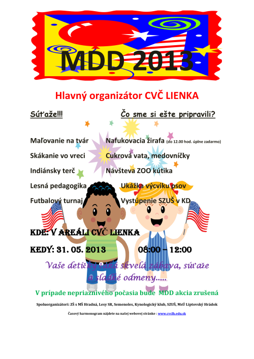 Plagat MDD 2013